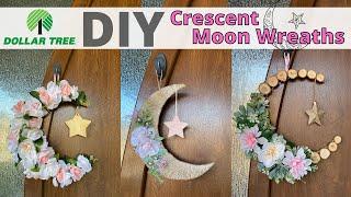 How To Make Crescent Moon WreathsDollar Tree DIY Ramadan And Eid Decor Ideas هلال رمضان