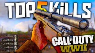 Call of Duty WW2 - TOP 5 KILLS OF THE WEEK #2