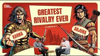 Karna VS Arjuna -Who Is The Greatest Warrior ?  A Chai Bisket VISUAL PODCAST
