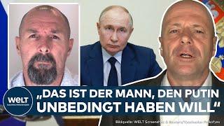 GEFANGENENAUSTAUSCH Darum will Putin unbedingt Tiergartenmörder Wadim Krasikow befreien