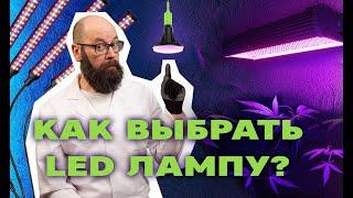 Как выбрать LED лампу Доктор Гроу