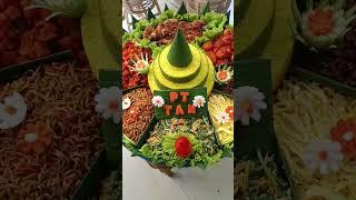 tumpeng 25 porsi #tumpenghias #tumpengnasikuning #catering