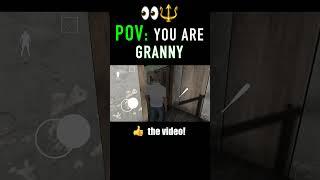 Playing as Granny against another player is very fun   #shorts #granny #granny3
