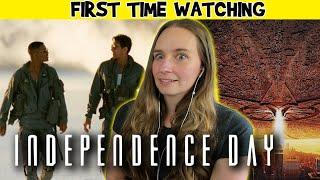 Independence Day  Reaction and Commentary  First Time Watching