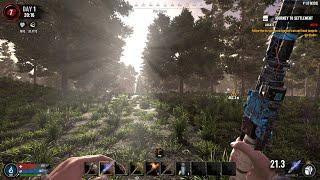 7 Days to Die with 800% more Zombies Lets Play #2  Open World Survival Crafting Game