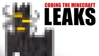 Coding The Minecraft Leaks Before Mojang