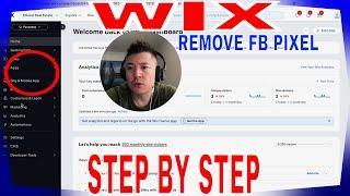   How To Delete Facebook Meta Pixel From Wix Website 