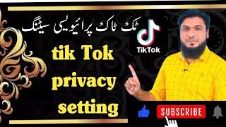 TikTok privacy setting tiktok privacy setting 2023  how to fix tiktok privacy settings 2023