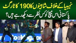 Pakistan Vs Namibia T20 - Namibia Ke Khilaf Shaheenon Ka 190 Ka Target