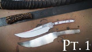 My New Knife Project - Knife Making - Gemsbok Pt. 1