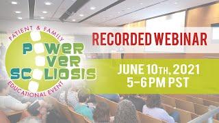 2021 Power Over Scoliosis Webinar  Setting Scoliosis Straight