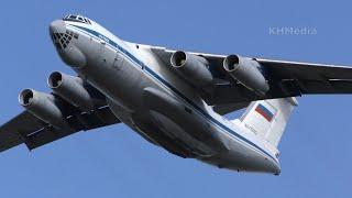 IL-76MD takeoff and right turn RA-76762