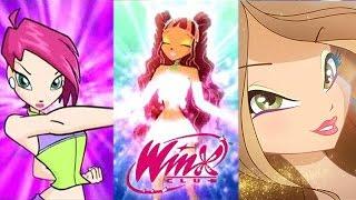 Winx Club All Transformations Up To Dreamix