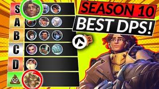 NEW SEASON 10 DPS TIER LIST IS VENTURE BROKEN? - BEST and WORST HEROES - Overwatch 2 Meta Guide