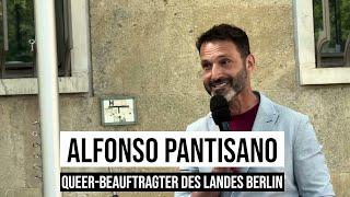 15.07.2024 Alfonso Pantisano 1. #Queer-Beauftragter in #Berlin hisst #Regenbogen-Fahne bei Polizei