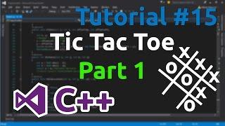 C++ Tutorial 15 - Making simple Tic Tac Toe game Part 1