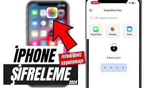 iPhone Uygulama Şifreleme Ücretsiz Face ID Touch ID ve Şifre 2024