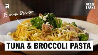 15min Tuna and Broccoli Pasta  Quick & Easy Recipe