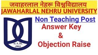 NTA JNU NON TEACHING ANSWER KEY 2023 NTA JNU ANSWER KEY NTA JNU MTS ANSWER KEY JUNIOR ASSISTANT