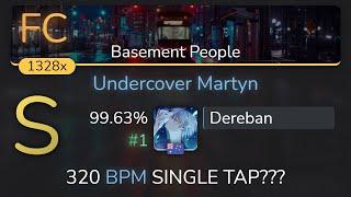 Dereban  Two Door Cinema Club - Undercover Martyn Basement People 99.63% {#1 1st FC} - osu