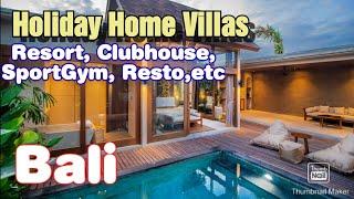for Sale Villa Resort Holiday Home Club House Dharmawangsa Bali