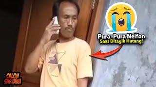 Ngakak. Bapak Ini Pura-Pura Menelpon Saat Rentenir Nagih Hutang Debt Collector Lakukan Ini..