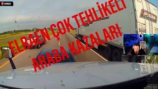 ELRAEN EKİPLE ÇOK TEHLİKELİ TRAFİK KAZALARI İZLİYOR