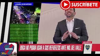 ALARMA EN BOCA  LOS REFUERZOS NO JUGARAN 16VOS POR LA CONMEBOL ️️️