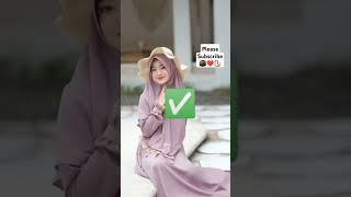 Non muslim hijab style vs Muslim girls ️️#shorts​ #trending#viral​ #allah #muslim #islam #ytshort