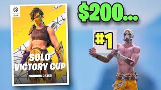 How I Got 2 WINS in The Solo Cash Cup Finals...