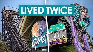 Iron Gwazi - The roller coaster that lived twice