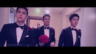 2016 Groomsmen Liu Haoran Hu Ge Ma Tianyu and Eddie Peng