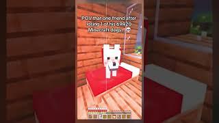 Minecraft dog END moment  #minecraft #shots