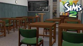 The Sims 2 Speed Build  Strangetown  Elementary School