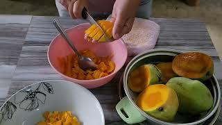 mango dessert para sa mainit na panahon