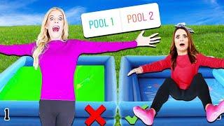 DONT Trust Fall into the Wrong Mystery Pool Challenge Game Master is Missing You Decide