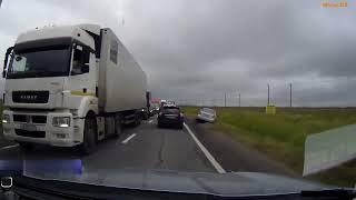 Shoulder Driving Karma  #drivingfails  #fail