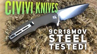 Civivi Knives WE Value line - 9cr18mov steel tested