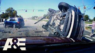 Caught On Dash Cam - Top 6 Most Shocking Moments - Part 2  Road Wars  A&E