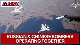U.S. intercepts Russian and Chinese bombers off Alaskan coast  LiveNOW from FOX