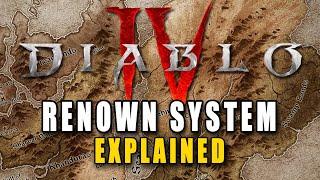 Diablo 4 Renown System Explained