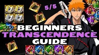 THE ULTIMATE BEGINNERS GUIDE HOW TO TRANSCEND YOUR CHARACTERS Bleach Brave Souls