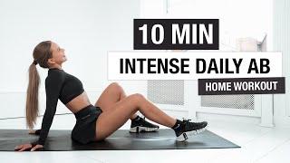 10 MIN TOTAL CORE & ABS - Home Workout No Equipment