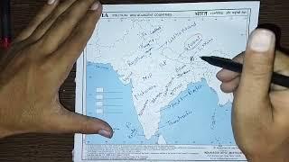 भारतीय नक्शा कैसे भरेंमैप भरना कैसे सीखेंsocial scienceमानचित्र कैसे भरेंHow to fill Map Live