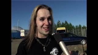 Aleksi Laiho at the Ilosaarirock festival 2005.