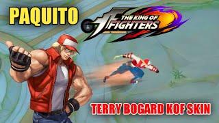 PAQUITO AS TERRY BOGARD KING OF FIGHTER SKIN