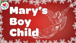 Marys Boy Child with Lyrics  Christmas Song 