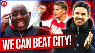 We Can Beat Man City BELIEVE  Robbies Message To Arsenal Fans
