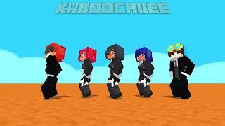 RAGATHA APHMAU LADYBUG GIRL ADAMS  GANGNAM STYLE DANCE  Minecraft Animation  KABOOCHIIEE 356