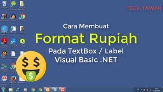 VB .NET - Membuat Format Rupiah Pada Label TextBox